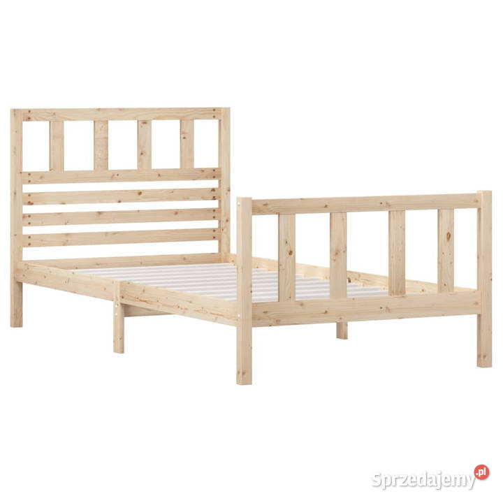 Rama łóżka lite drewno 90x200 WM3101138 100cm Łóżka mazowieckie Warszawa