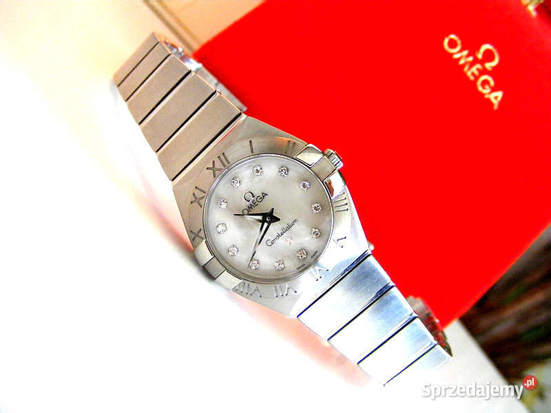 Omega Constellation Diamond Mother of Pearl łódzkie Zgierz