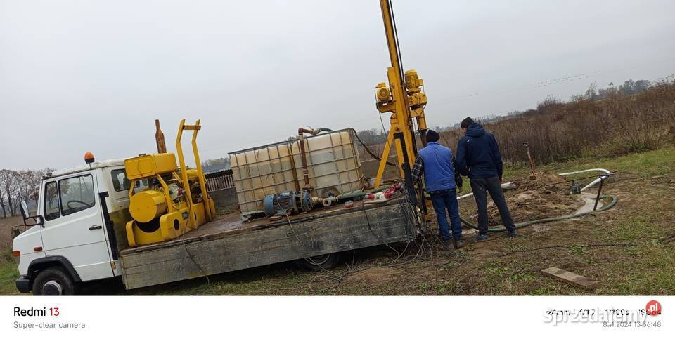 Wiercenie studni głębinowych