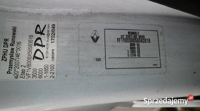 Renault MASTER Syndyk sprzeda diesel lubuskie Deszczno sprzedam