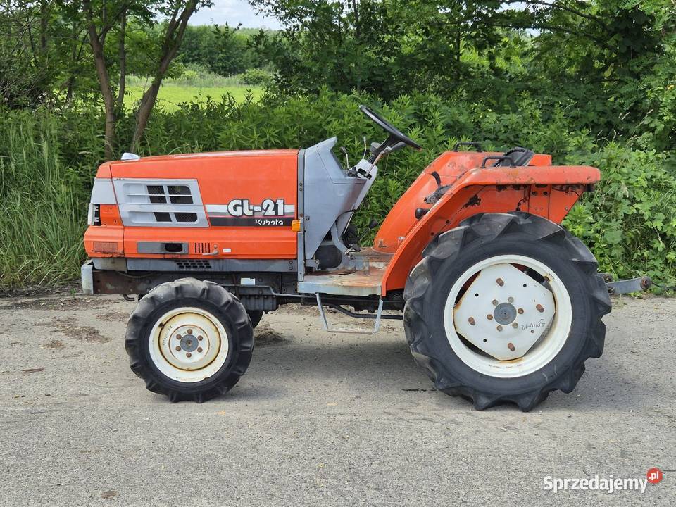 Traktorek traktor KUBOTA GL21D Wspomaganie