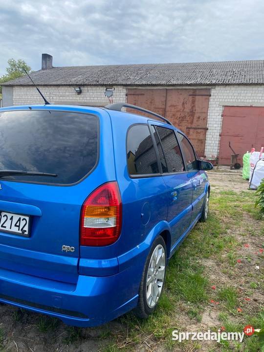 Opel Zafira OPC 2001r benzyna LPG wielkopolskie Skoki