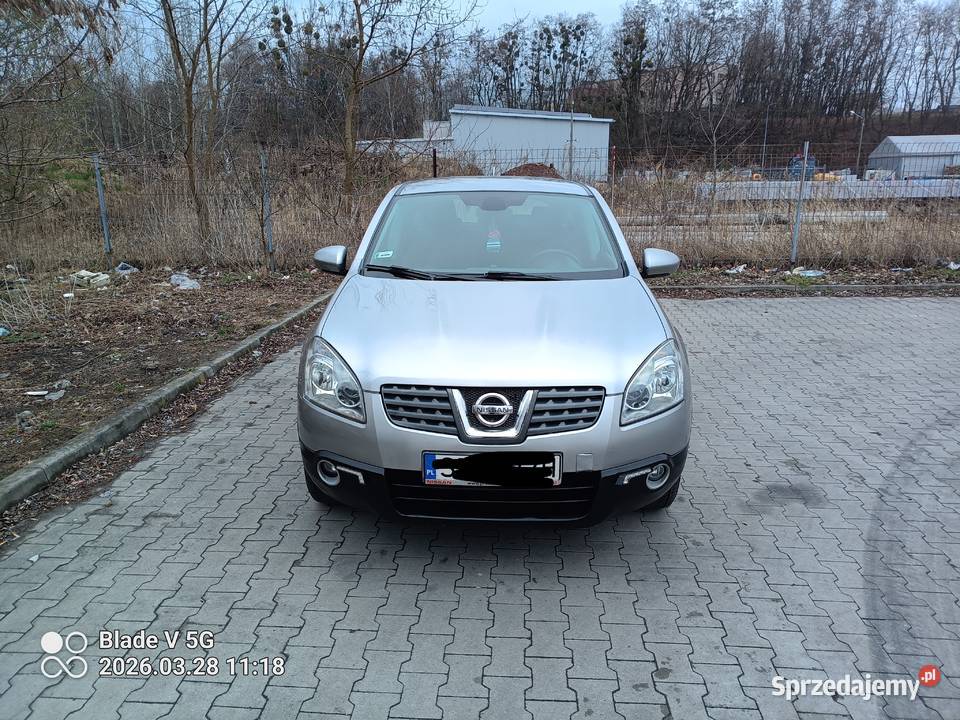 Nissan Qashqai Gaz Navigacja nieuszkodzony Qashqai śląskie Rybnik