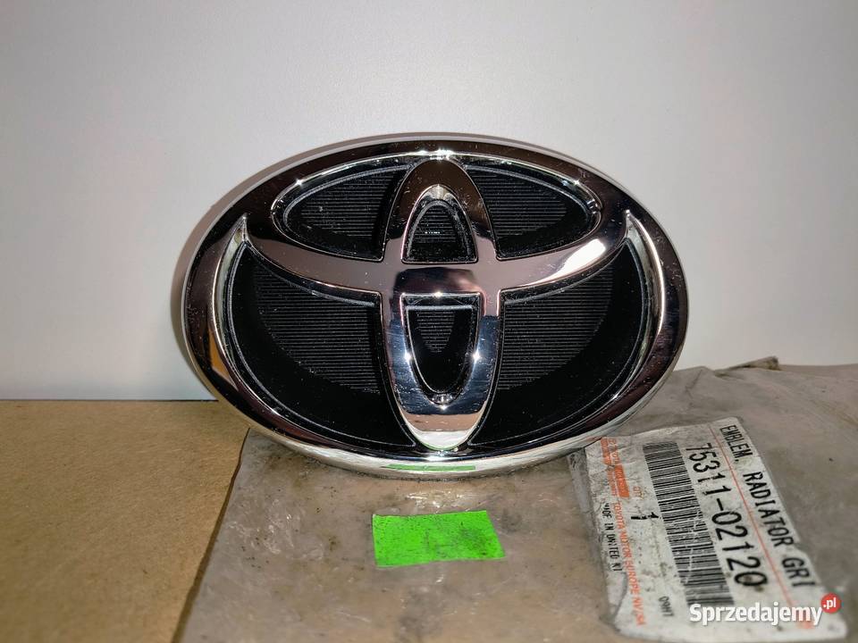 Toyota Aygo Corolla E12 lift Znaczek Emblemat dolnośląskie Domasław