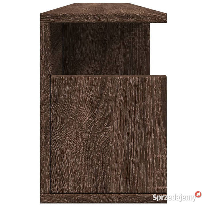 Półka ścienna 100x20x30 brązowy dąb WM854847 sprzedam