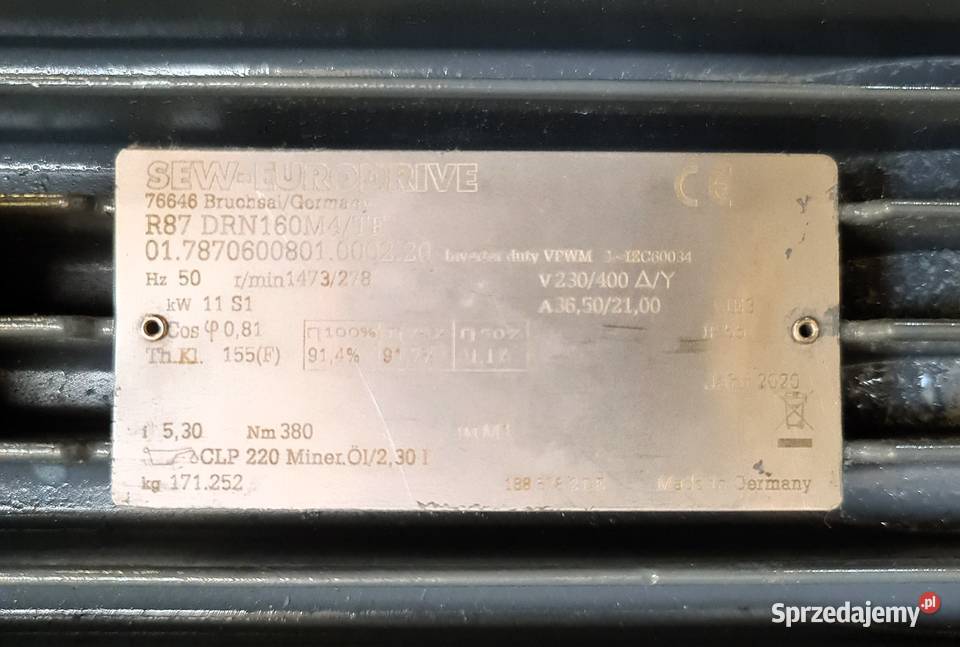 Pompa krzywkowa spożywcza AMPCO ZP3060 mazowieckie