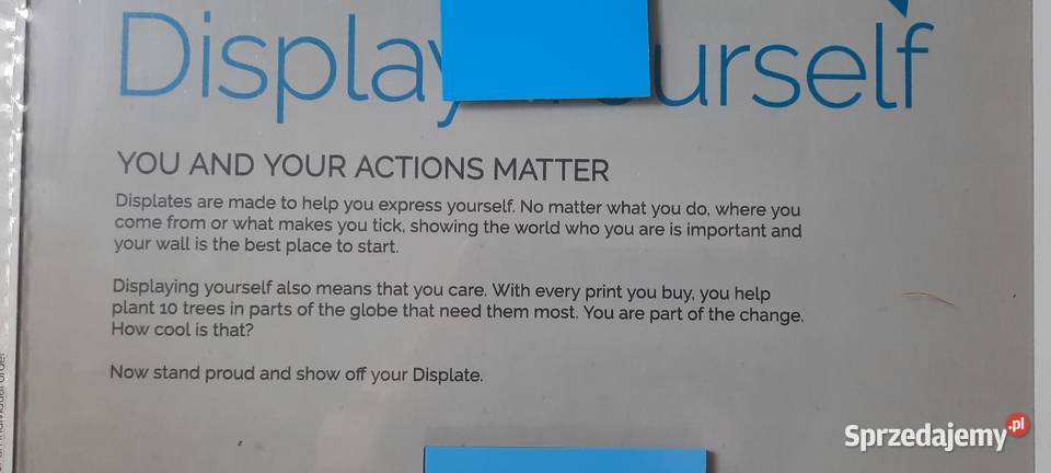 Ananas Kolekcja Tropico metalowy plakat Displate Warszawa