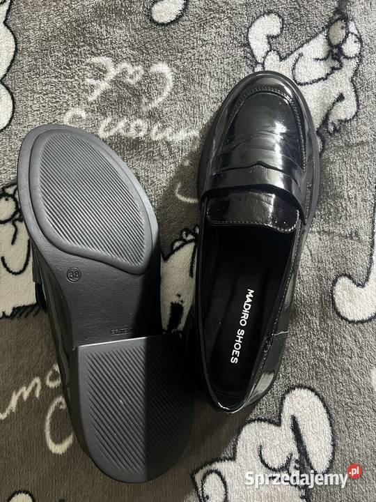 Mokasyny lakierowane mazowieckie Warszawa