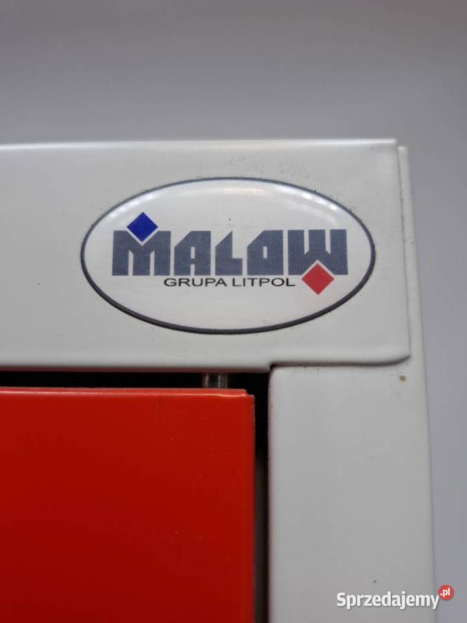 Szafa metalowa socjalna bhp Malow 2 drzwiowa z Poznań