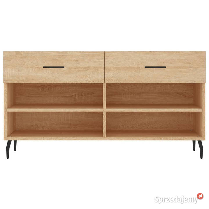 Ławka z miejscem na buty dąb sonoma 102x35x55 mazowieckie Warszawa