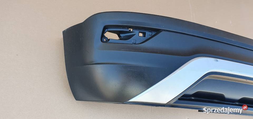 VW TCROSS ZDERZAK DOKŁADKA SPOILER TYŁ DYFUZOR Bieleń