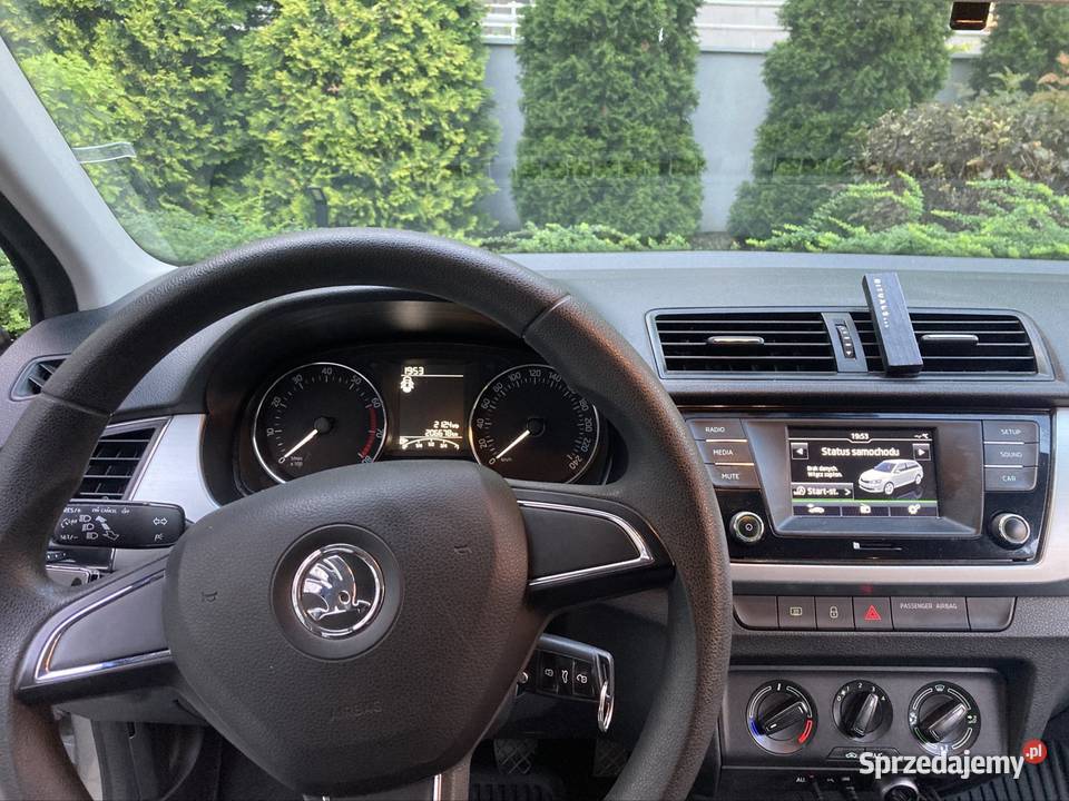 Skoda Fabia 3 III kombi 2015 12 tsi klima alu światła przeciwmgielne