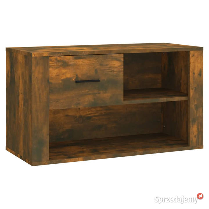 Szafka na buty przydymiony dąb 80x35x45 WM816757 Warszawa