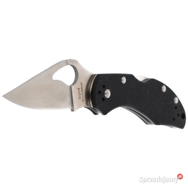 Nóż składany Spyderco Byrd Robin 2 G10 Black Warszawa