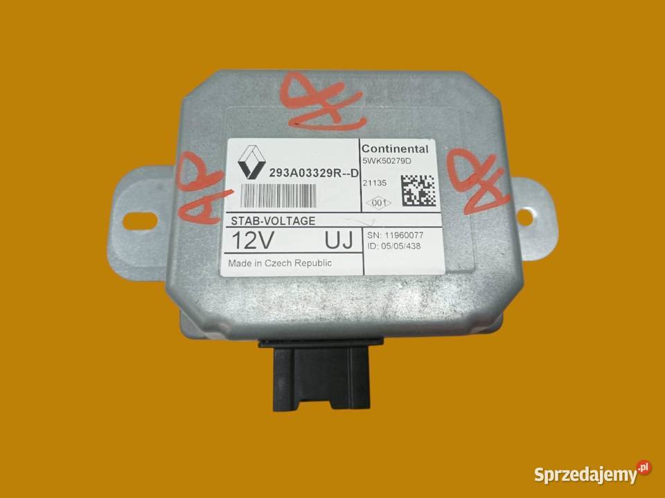 MODUŁ STABILIZATOR NAPIĘCIA 293A03329R Opel świętokrzyskie