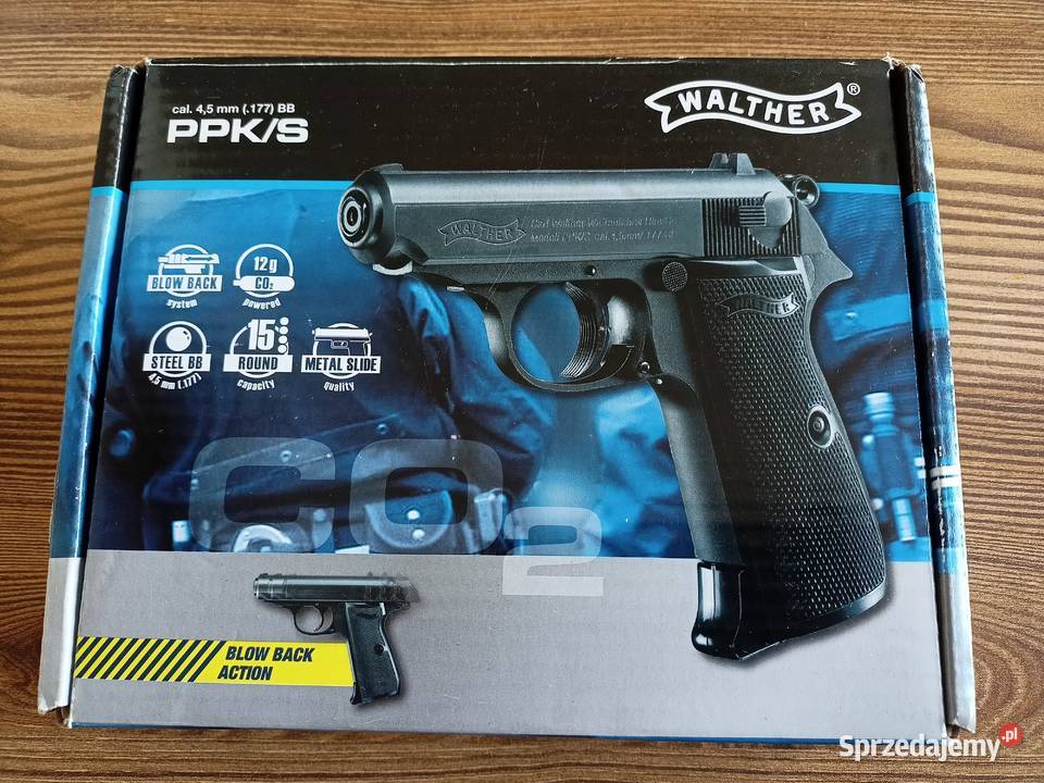 Wiatrówka Walther PPKS Blow Back 45 mm Nowa Wola sprzedam