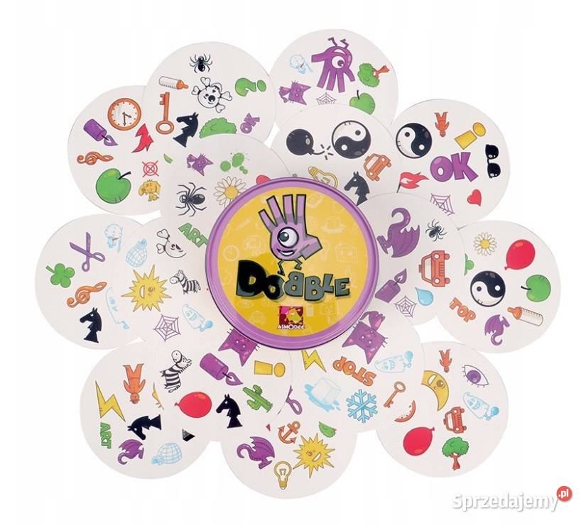 DOBBLE GRA KARCIANA TOWARZYSKA IMPREZOWA Karciane Wrocław