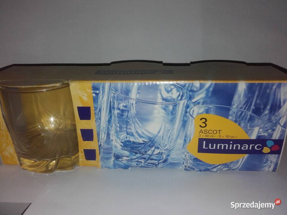 Szklanki do whyski ASCOT Luminarc Będzin
