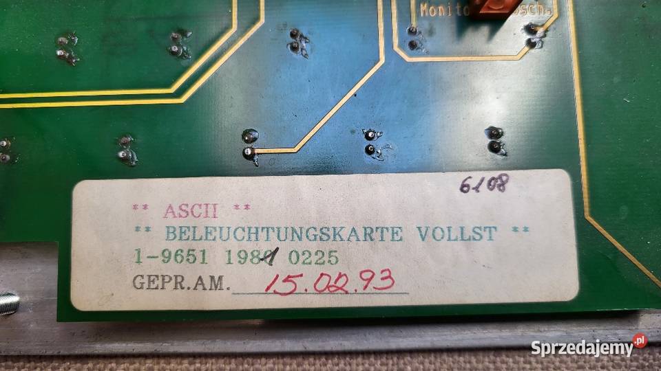 Klawiatura do wtryskarki Klckner Ferromatik Białogard