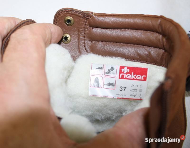 Damskie buty Rieker trapery ekoskóra zamsz skóra ekologiczna Tarnowskie Góry
