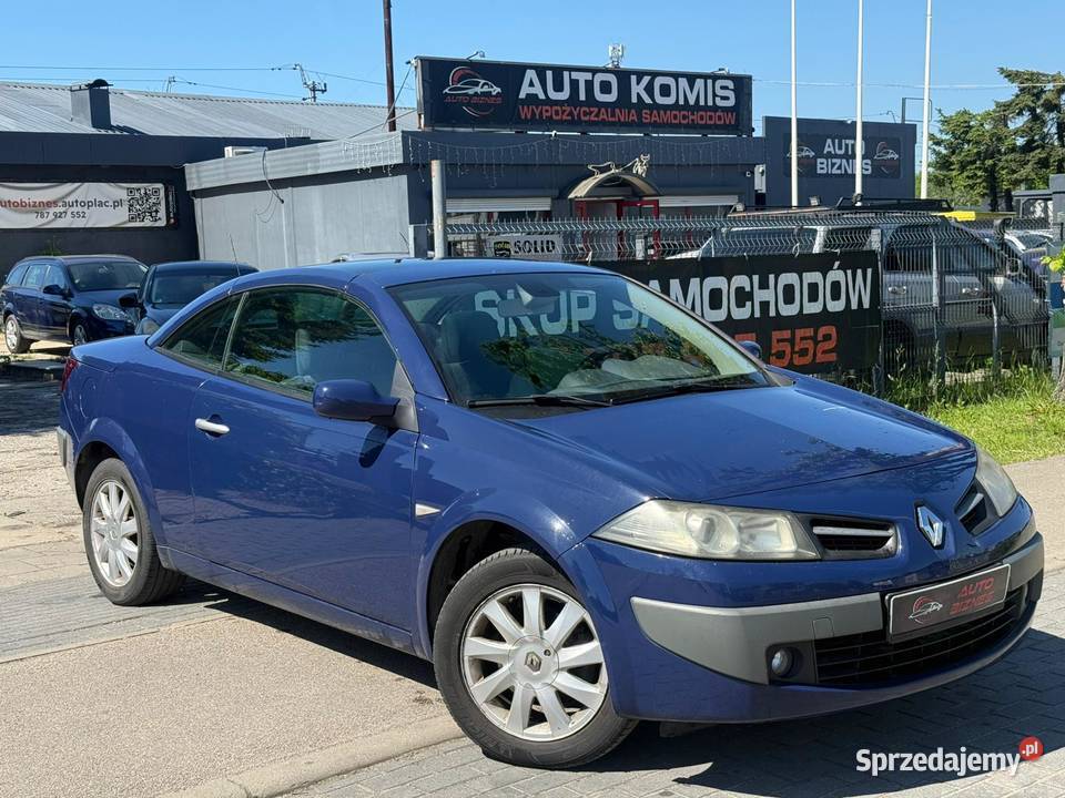 Renault Megane Cabrio 2008 RATY centralny zamek