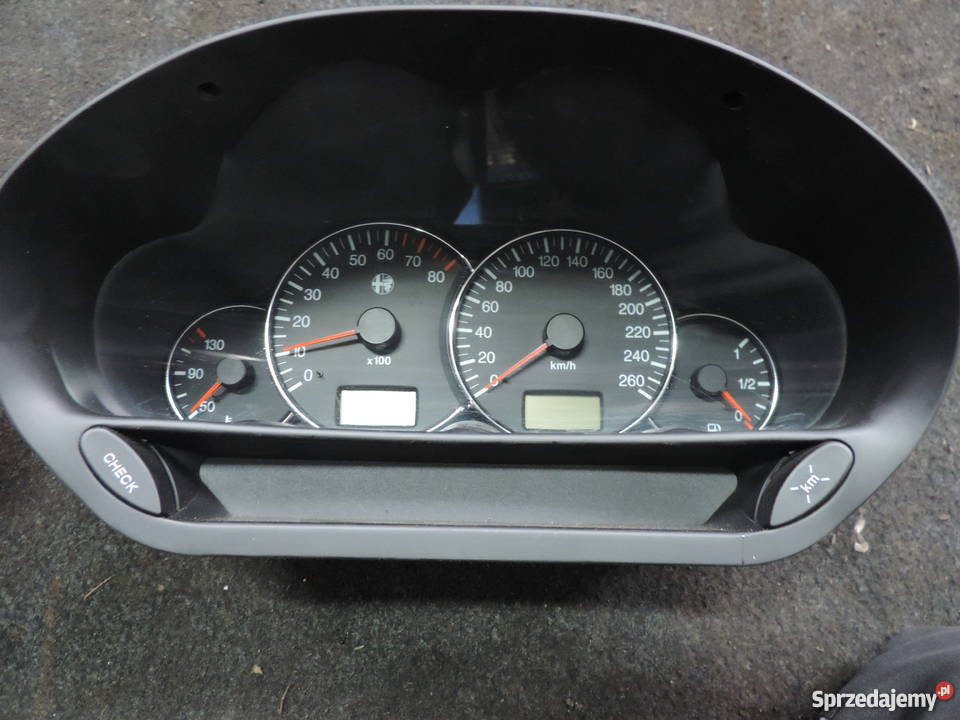 LICZNIK ZEGAR ALFA ROMEO 166 30 V6 Rok produkcji 2002 małopolskie Nowy Sącz sprzedam
