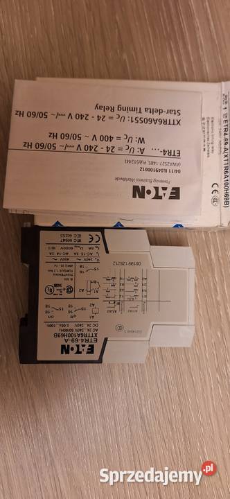 Sprzedam przekaźniki czasowe EATON typ ETR4 Łańcut sprzedam