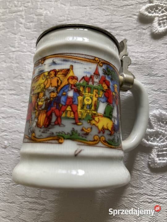 Dekoracyjny Kufel Mini Vintage Ceramiczny śląskie Czerwionka-Leszczyny sprzedam