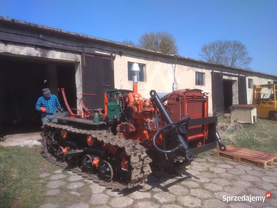 spycharka spych spychacz dt75 det dt 75 DT 75 Pozostałe łódzkie Bryski