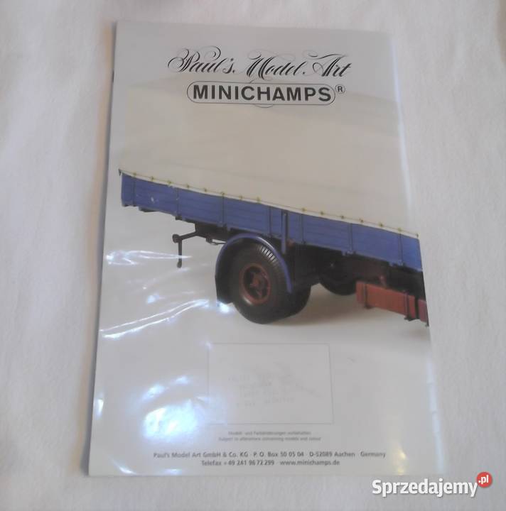Katalog Minichamps 2003 Cieszyn