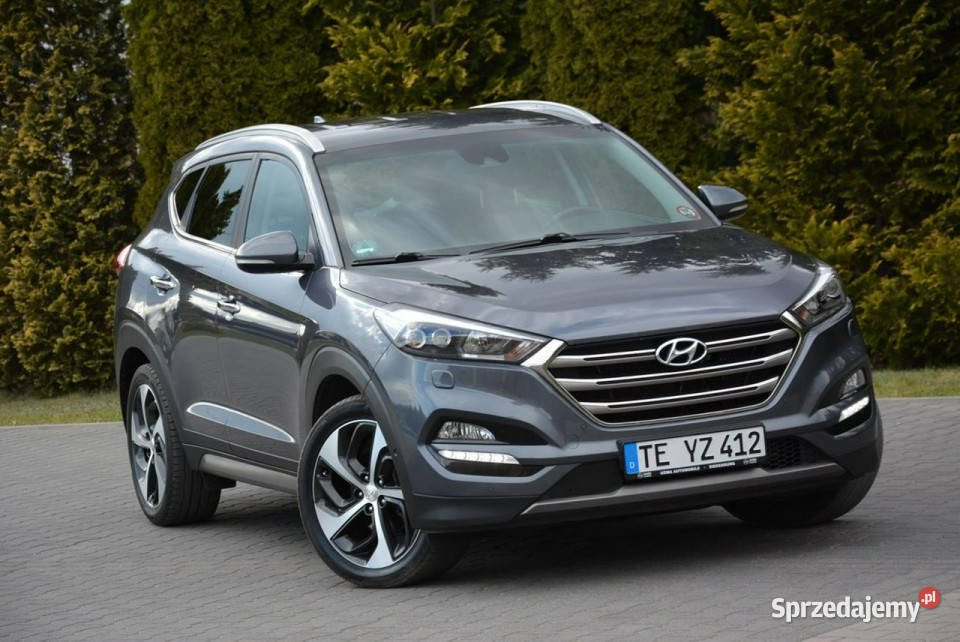 Hyundai Tucson Premium Skóry biXenon Led BLIS Motoryzacja Ostrów Mazowiecka