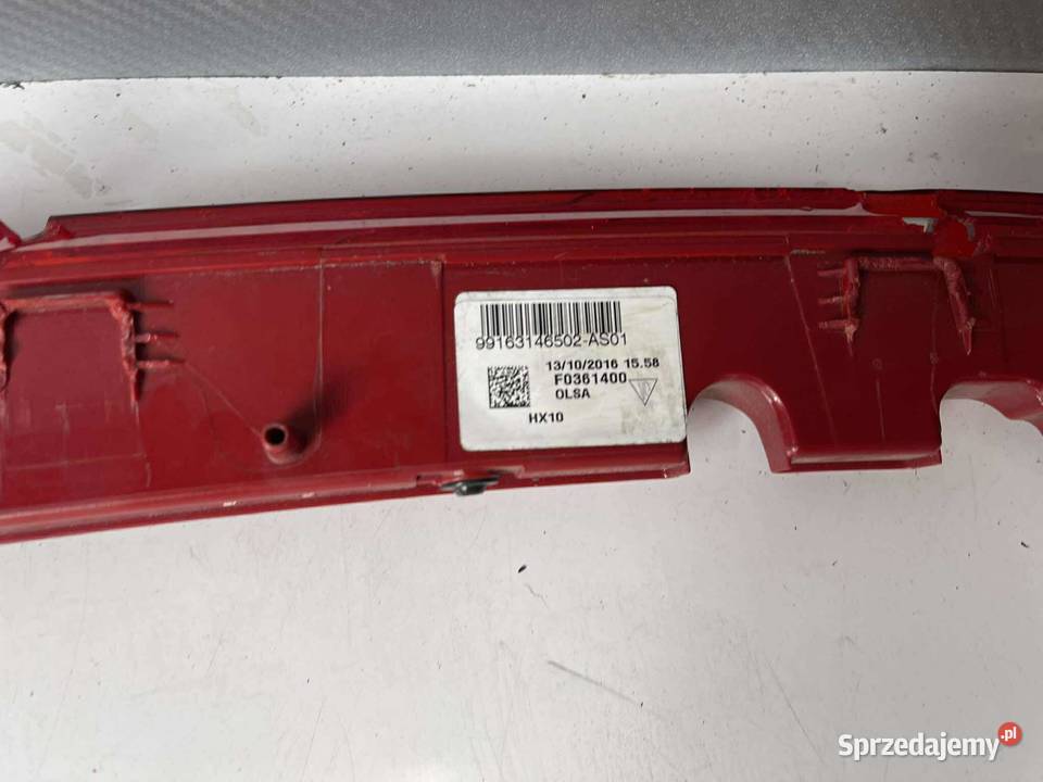PORSCHE 911 991 BLENDA TYŁ STOP LED