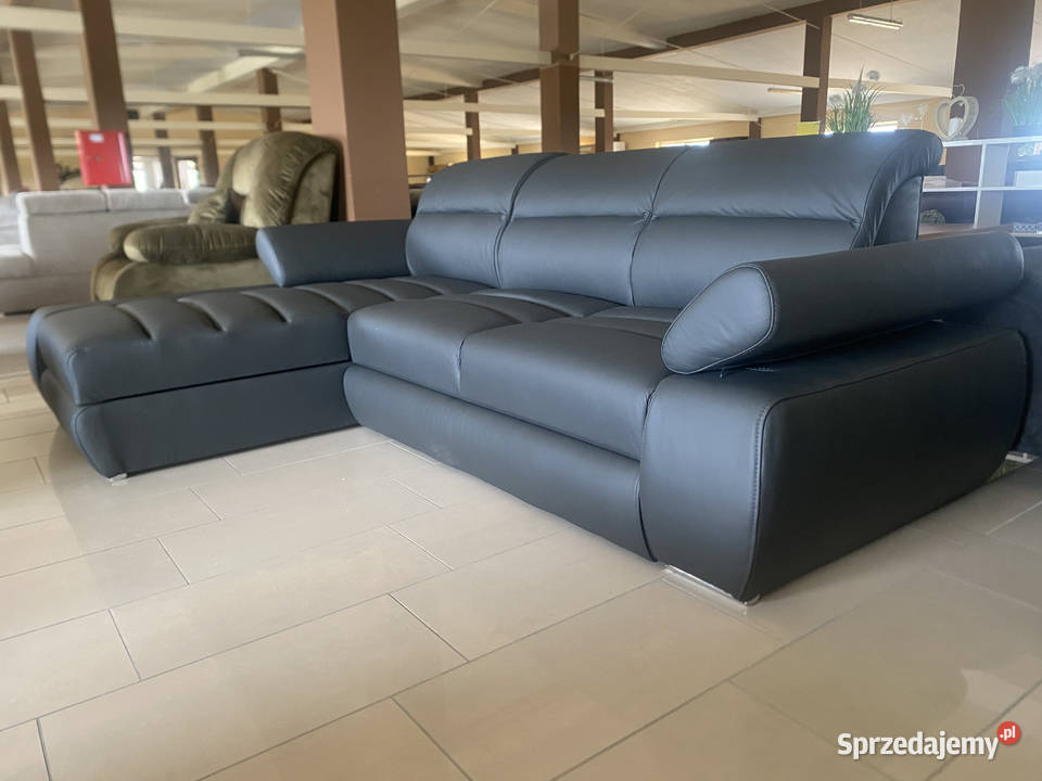 Nowoczesny Narożnik Panama Lewy 180x262 Skóra Opole