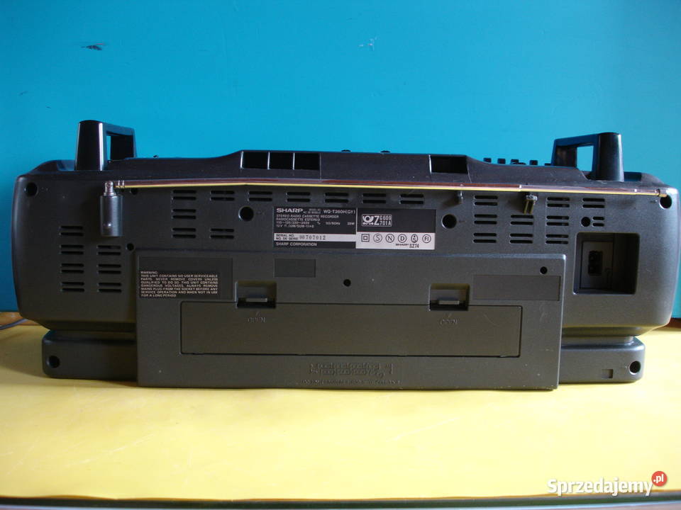 Radiomagnetofon SHARP WQT360H Zielona Góra