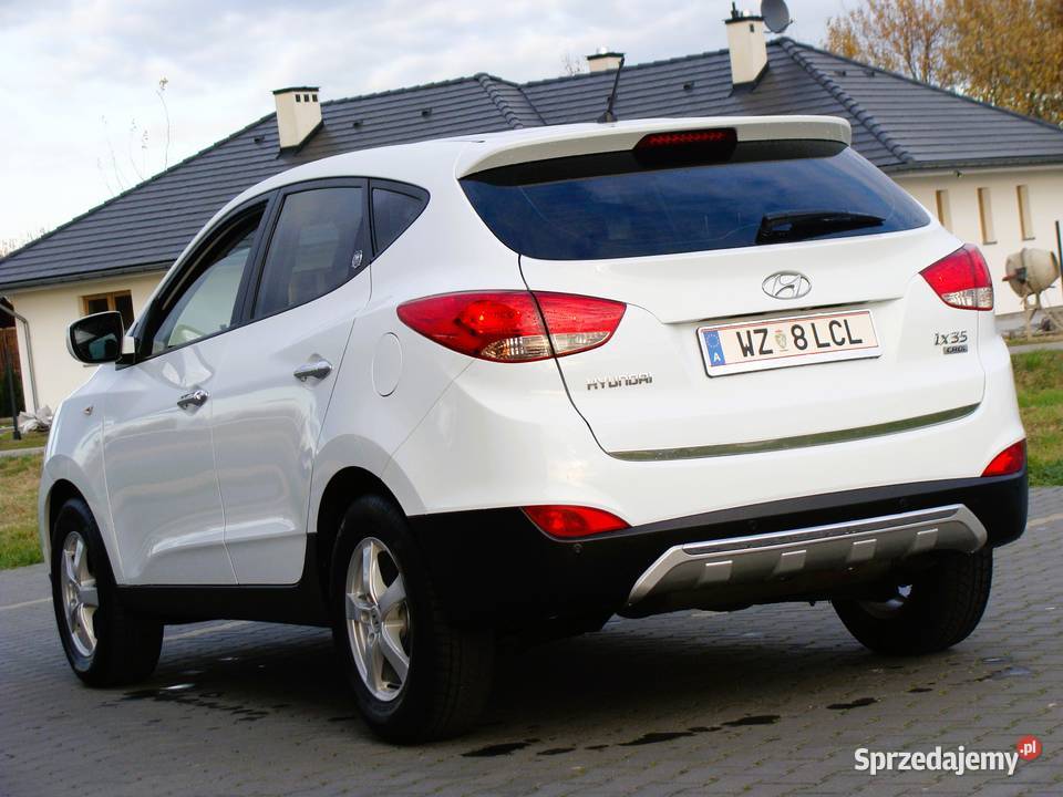 Hyundai IX35 17 CRDI 116 sprowadzony serwisowany Rok produkcji 2010