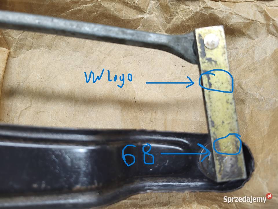 VW Bus T2b Ogórek Mechanizm i silnik wycieraczek Piaseczno sprzedam