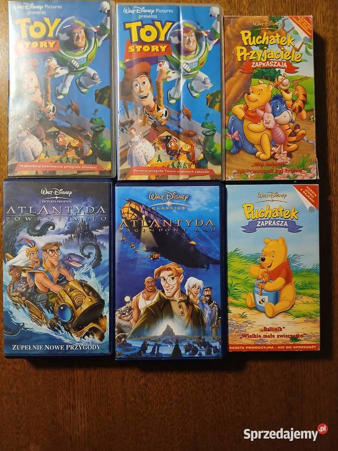 Kasety VHS Bajki Disney VHS Wrocław