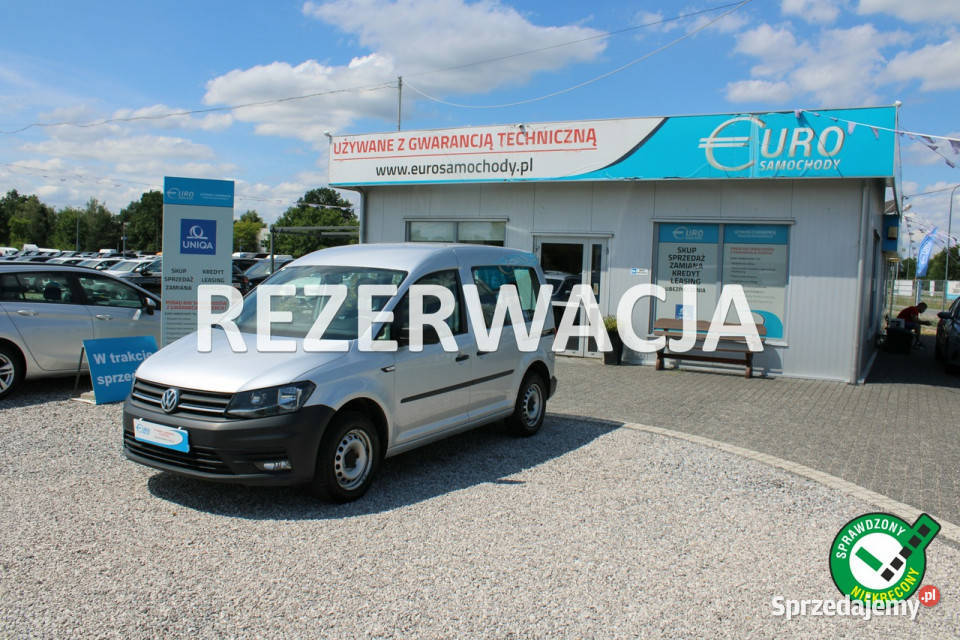 Volkswagen Caddy FVat drzwiprzesuwne LP netto pełny VAT Warszawa