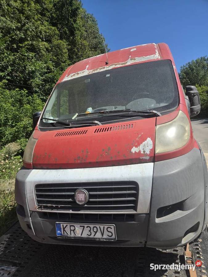 Fiat Ducato Syndyk sprzeda uszkodzony sprzedam