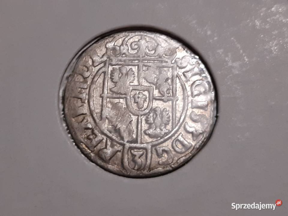 moneta srebrna polska Zygmunta III Waza z 1624r Numizmatyka Łomża