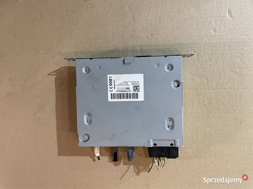 9677204580 radio fabryczne peugeot 308 12 vti T9 Szczecin sprzedam