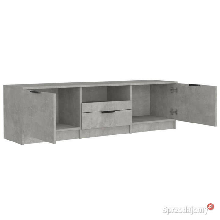 Szafka pod telewizor szarość betonu 140x35x40 mazowieckie