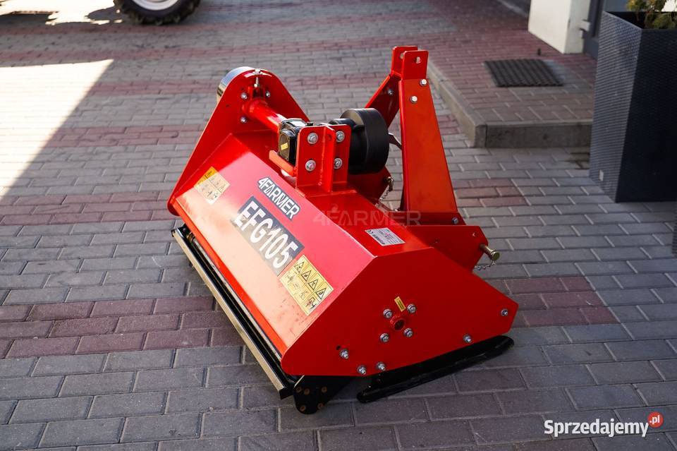 Kosiarka bijakowa EFG 105 4FARMER czerwona Bijakowe Tajęcina