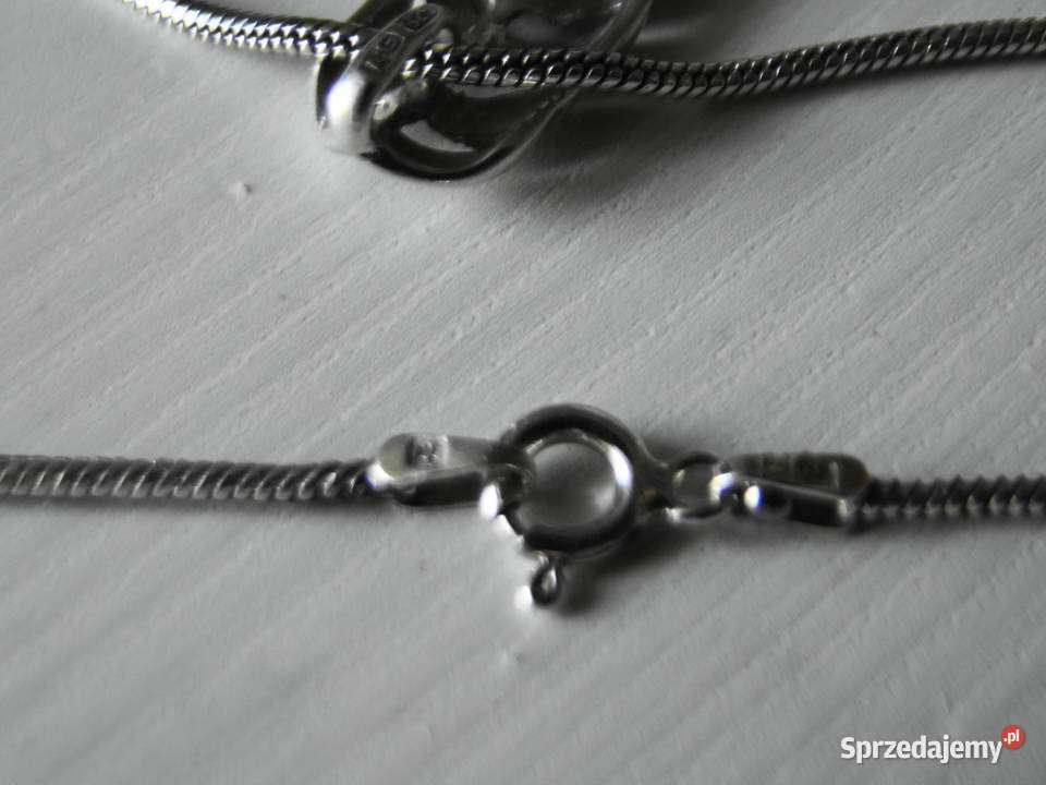 Masywny naszyjnik srebro 925 Uniseks mazowieckie Warszawa