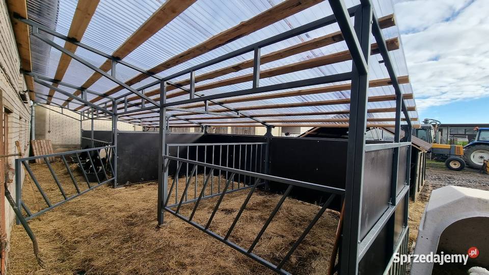 Domki cieląt grupowe Modułowe Kolnica