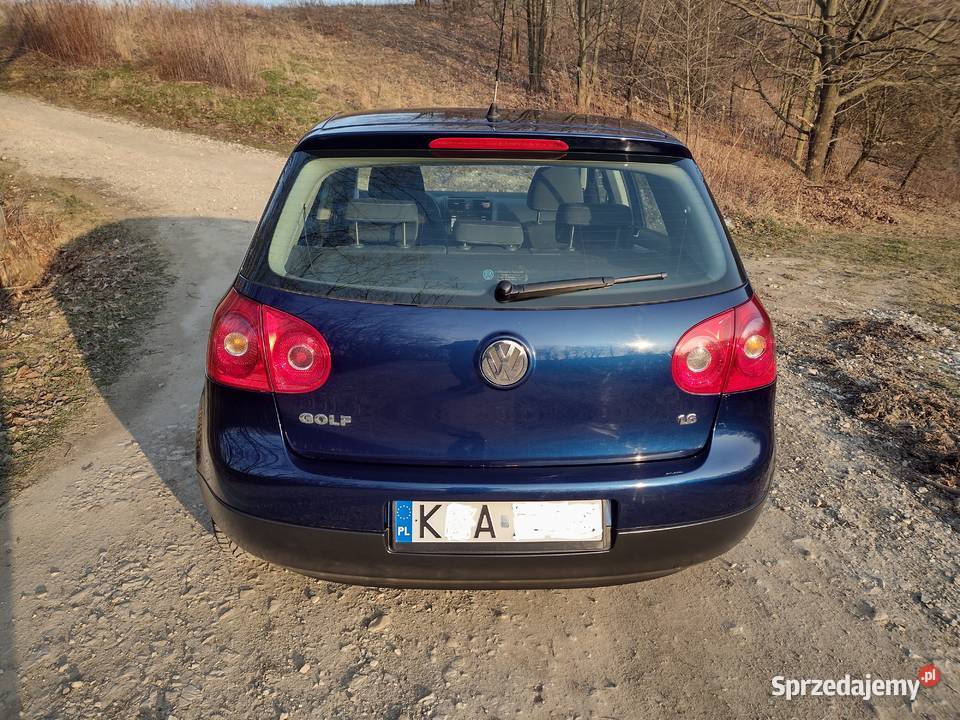 Golf V 16 benzynagaz zadbany 2008r Pierwszy wł W benzyna+LPG małopolskie Tarnów sprzedam