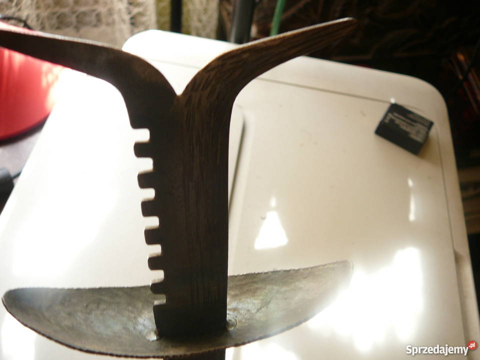 Nóż metal czarny rzeźbiony do papieru Wrocław sprzedam