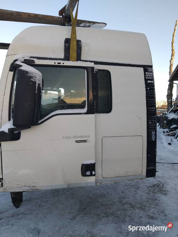 kabina man tgx 26500 uszkodzona Myszyniec sprzedam