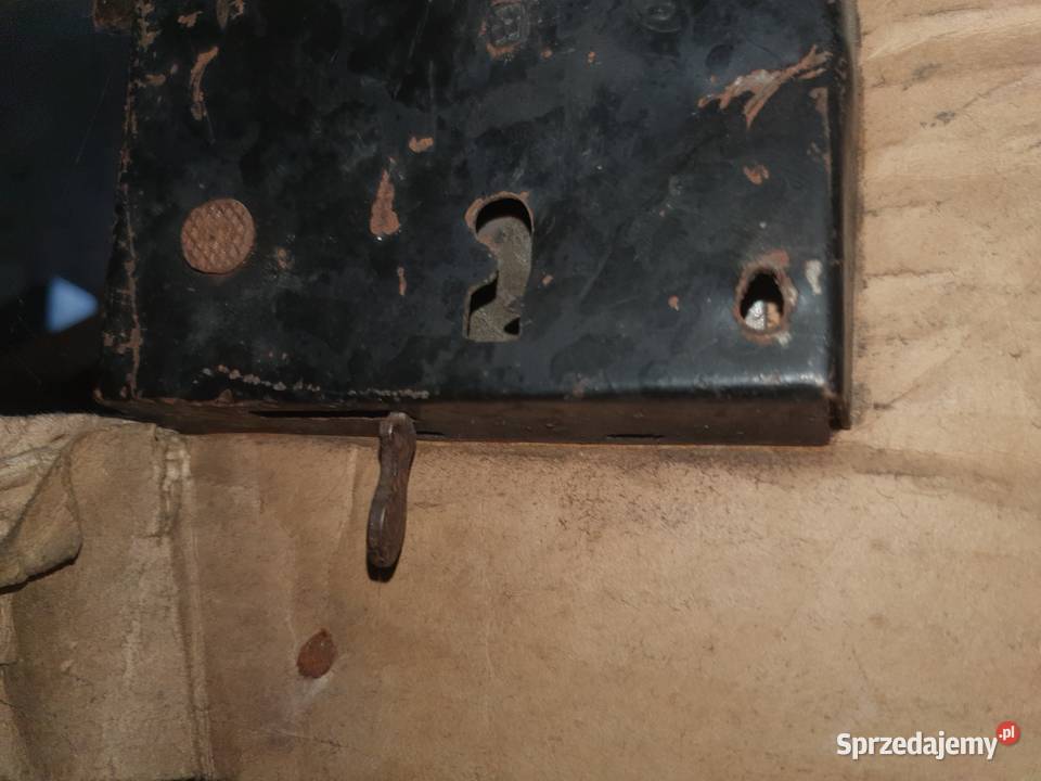 Drzwi stare z zamkiem vintage Warszawa sprzedam