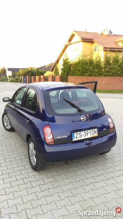 Nissan Micra K12 diesel Okazja zachodniopomorskie Szczecin